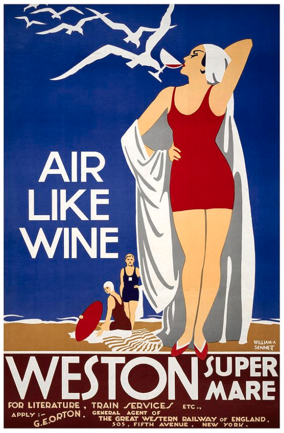 Vintage poster - Air like Wine